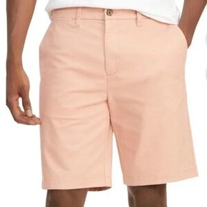 Tommy Hilfiger Mens Core Classic Fit Shorts Stretch Flex Baked Salmon Size 31